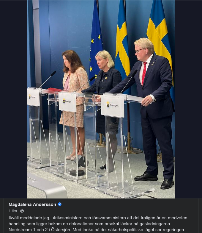 Magdalena & Gasledningssabotag