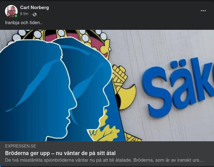 Spionerande Iranbröder