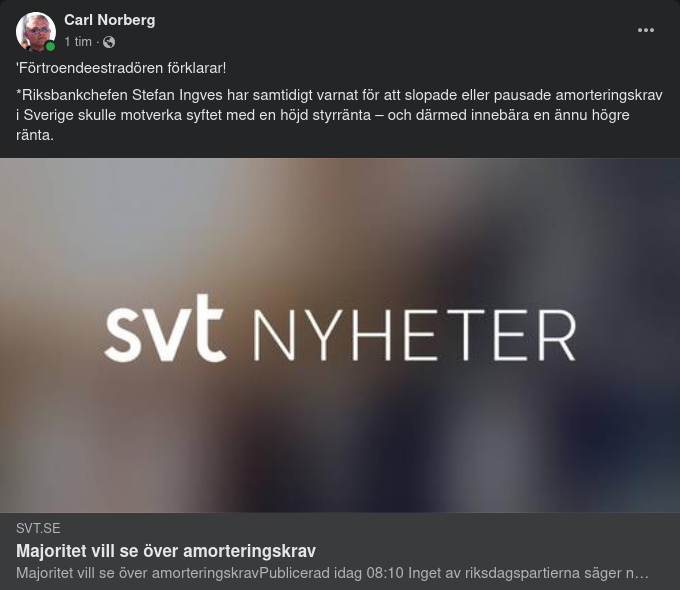 Amorteringskrav & Ingevis