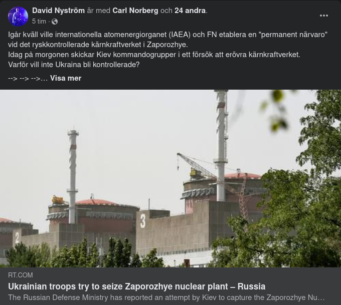 Ukrainskt Återtagningsförsök Av Zaporozhye