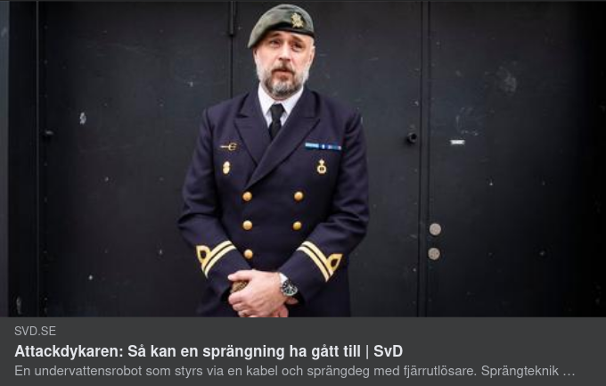 Sprängningsförklarande Attackdykare