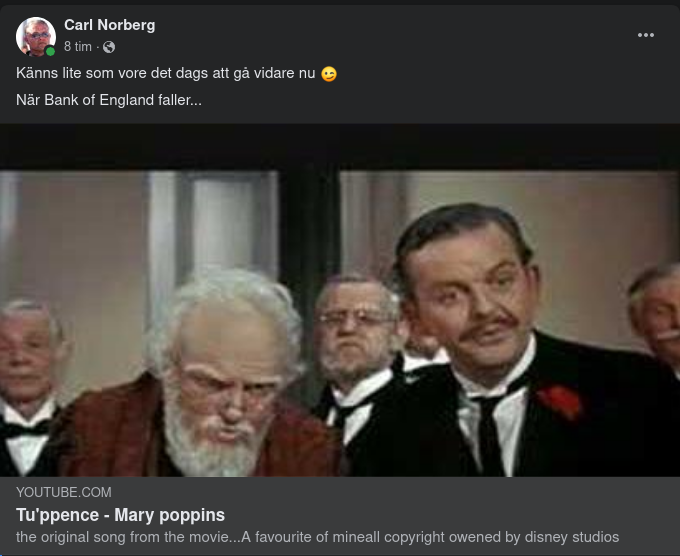 Tu'ppence - Mary Poppins - BoE