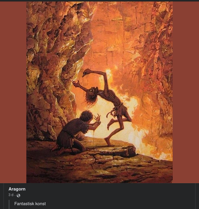 Gollums Lyckliga Död