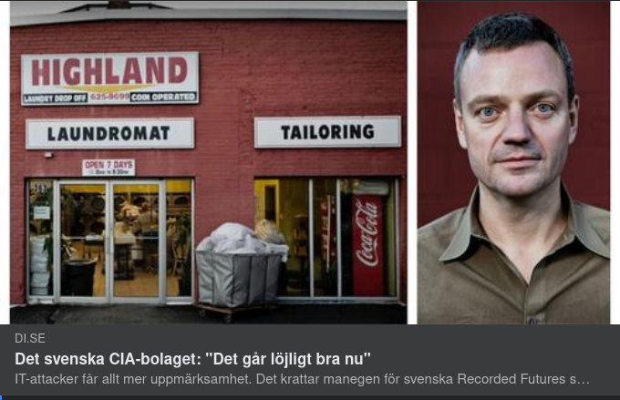 Ett Svenskt CIA-Bolag