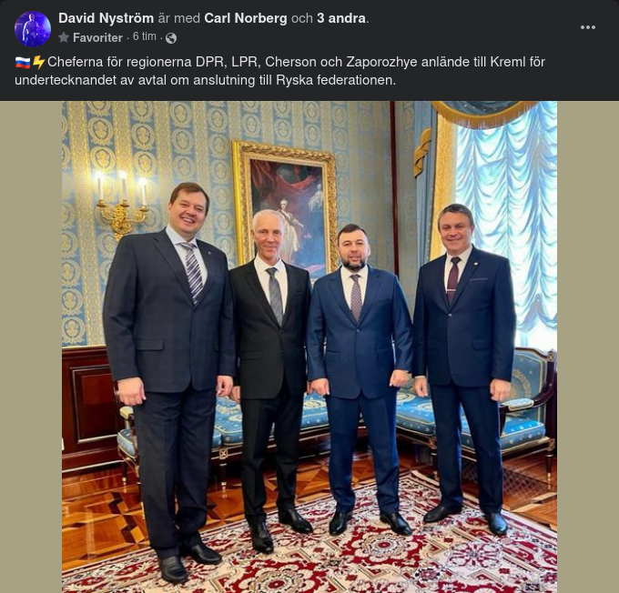 I Kreml För Undertecknandet Av Anslutning