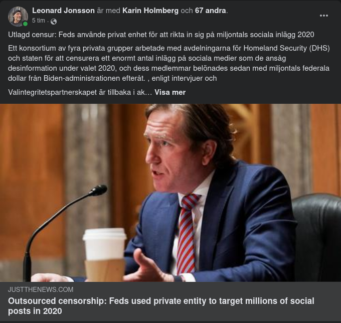 Amerikansk Censur På Entreprenad