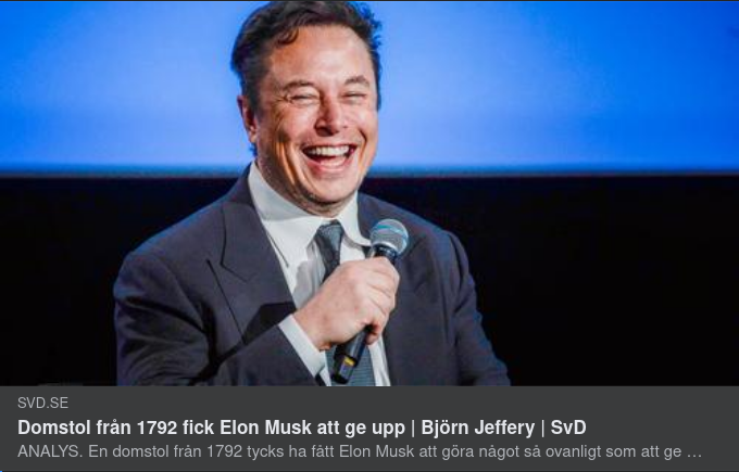 Delaware & Musk I SvD