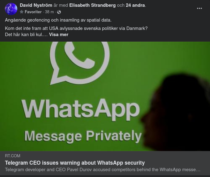 Övervakningsverktyget WhatsApp