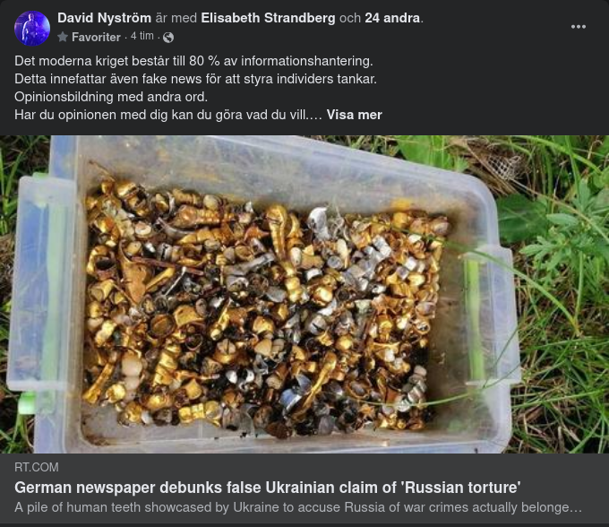 Tysk Tidning Debunkar Ukrainska Påståenden Om Rysk Tortyr