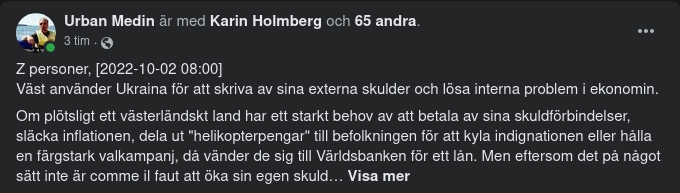 Ukraina Som Västs Skuldlösning