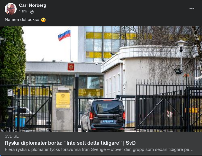 Osedda Ryska Diplomater