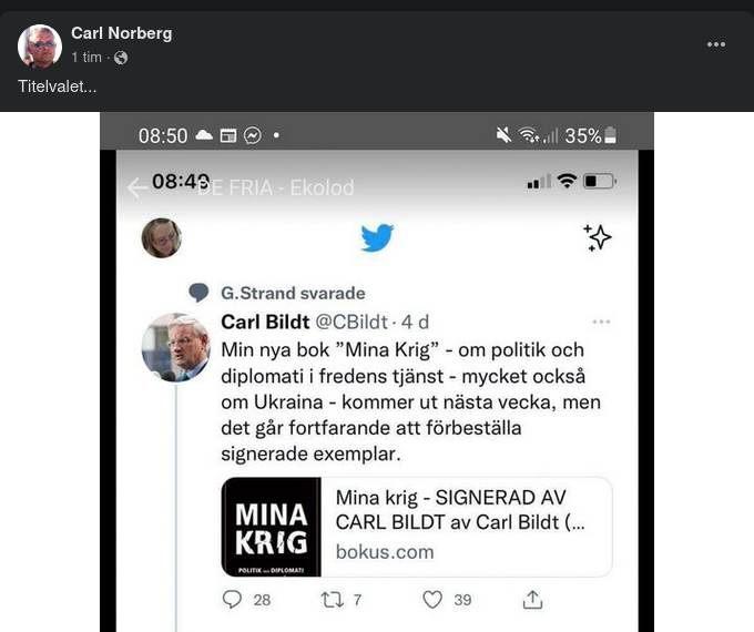 Bildsköne Kalles Krig