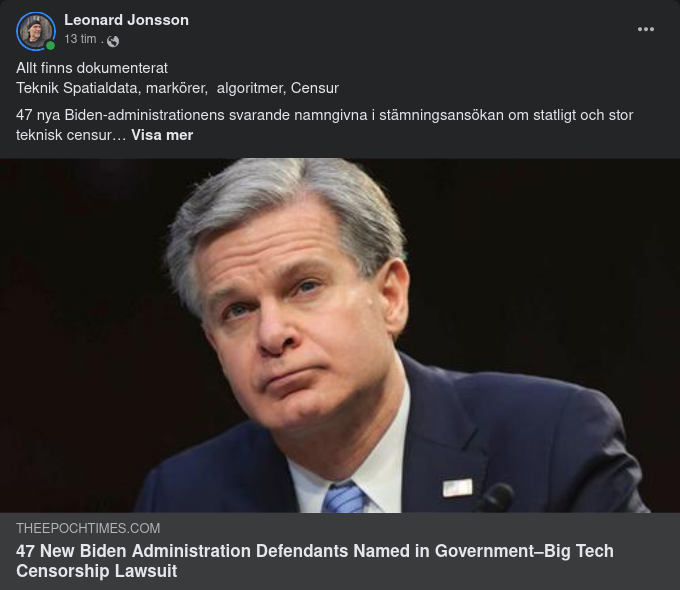 Censuråtalade Statstjänstemän