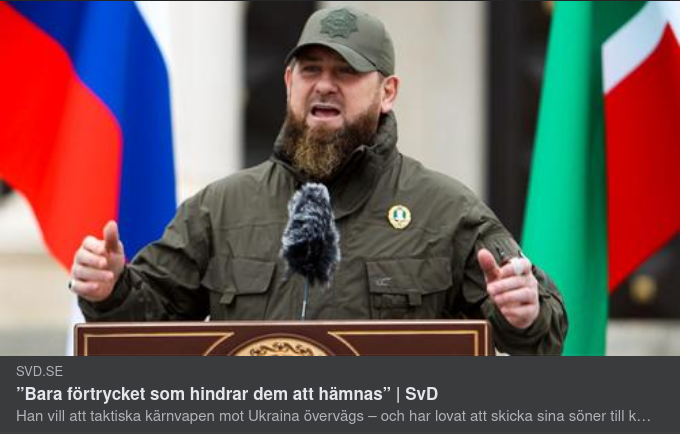 Ramzan Kadyrov I SvD