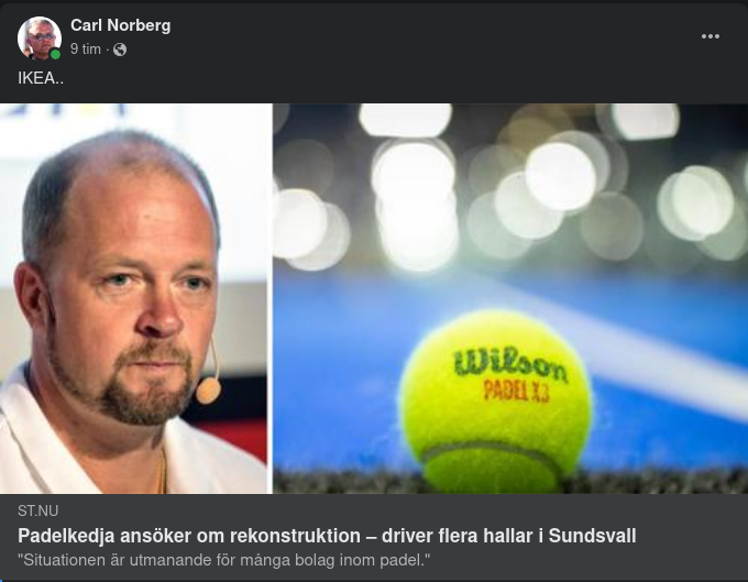 Padel I Sundsvall