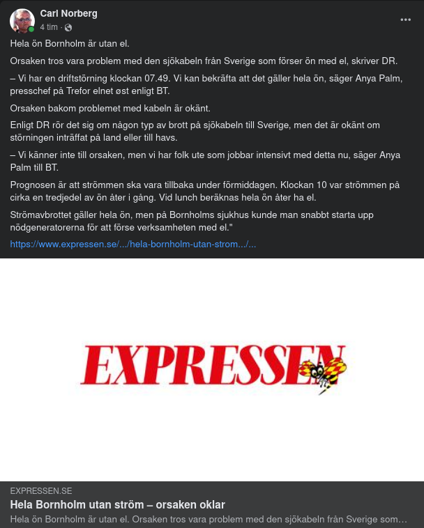 Strömlöst På Bornholm