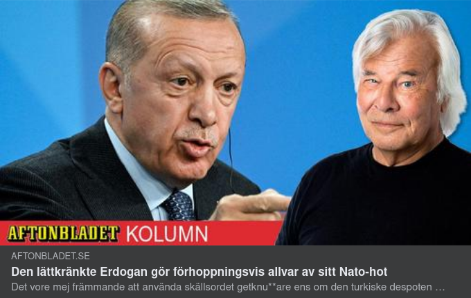 Guillou Kallar Inte Erdoğan För Getknu**are