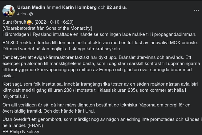 Föga Uppmärksammad Kärnhändelse