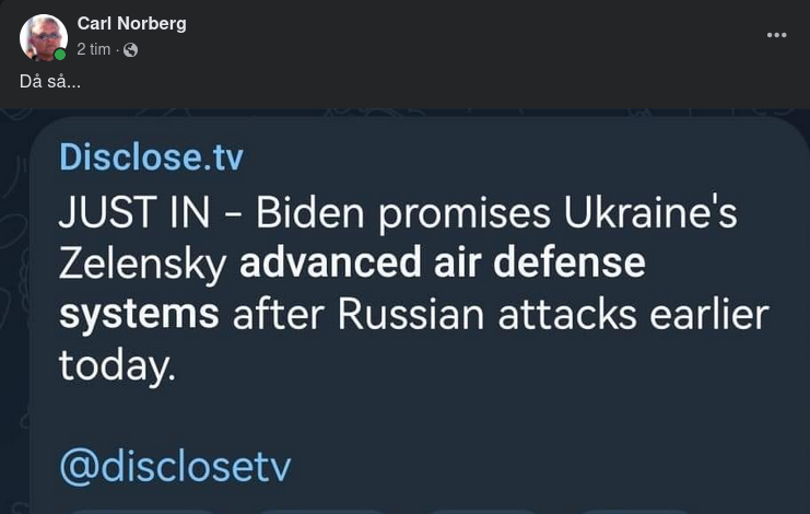 Underlivsporslinet Lovar Zelensky Avancerat Luftförsvar