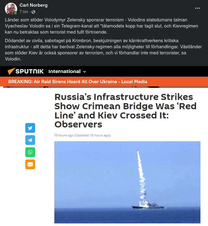 Terrorism I Ryska Ögon