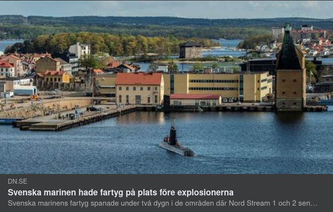 Svenska Marinfartyg På Plats Före Attentatet