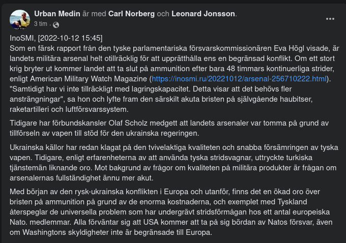 Tysk Ammunitionsbrist