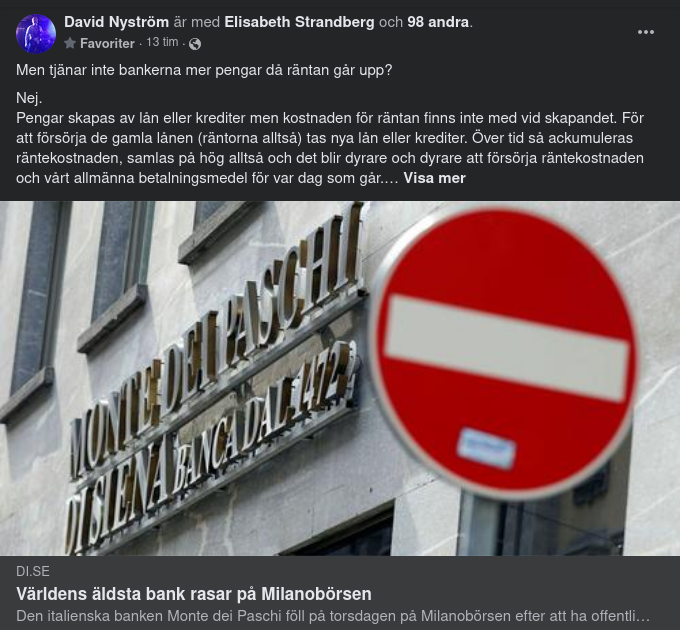 Världens Äldsta Bank Rasar På Milanobörsen