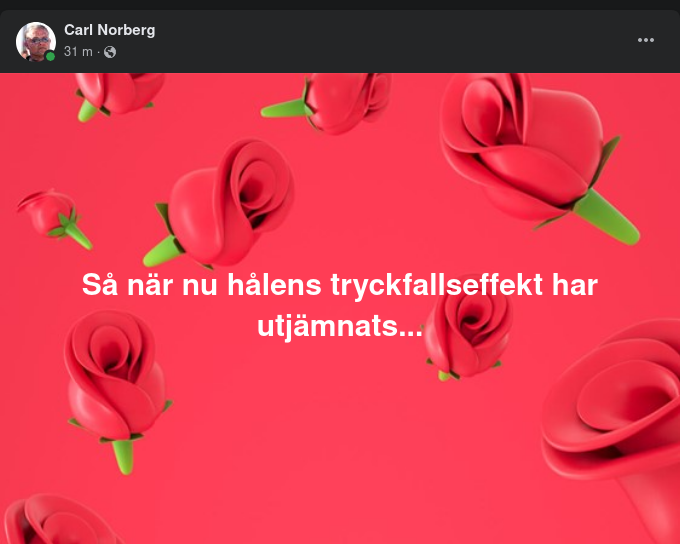 Efter Utjämnad Tryckfallseffekt Så?..