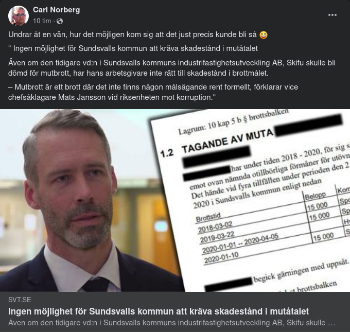 Omöjligt För Sundsvalls Kommun Att Kräva Skadestånd