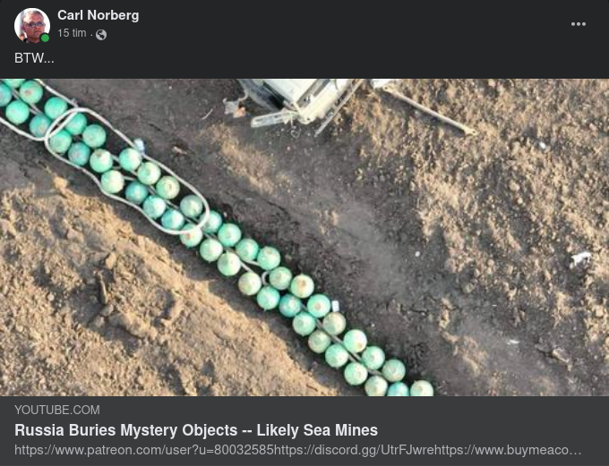 Ryssland Begraver Mystiska Objekt