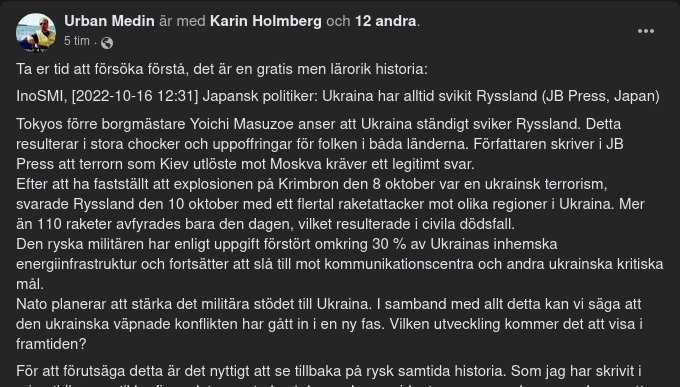 Japanskt Berättad Historia Om Ukraina & Ryssland