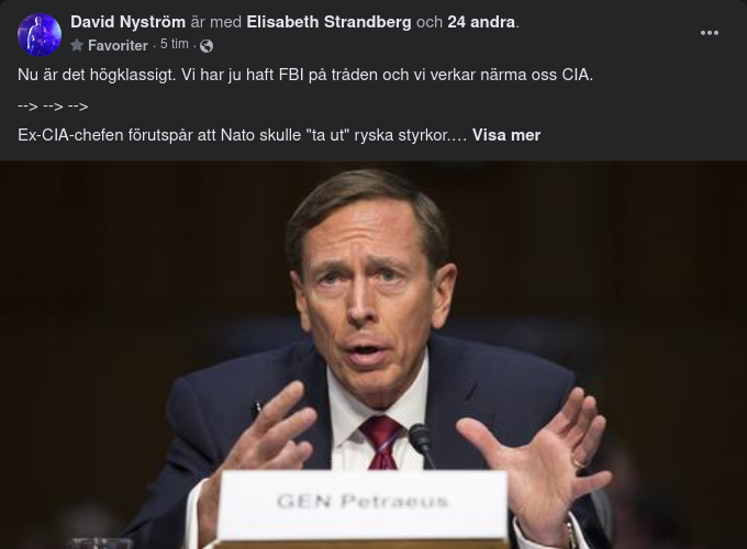 Gen. Petraeus Förutspår Förödande Nato-Svar Vid Rysk Kärnvapenanvändning