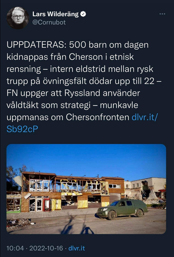 Cornu Om Kidnappade Barn I Cherzon