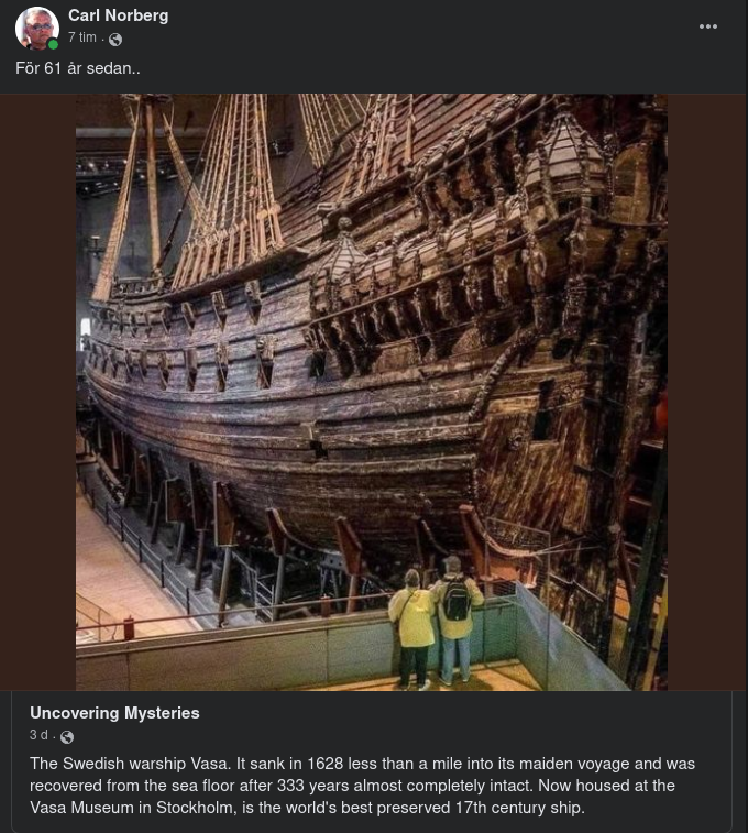 61 År Av Allmänt Beskådande