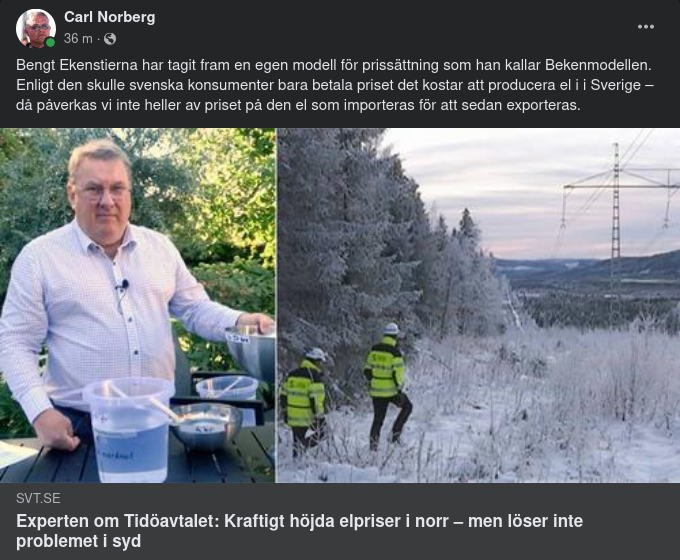 Tidöavtalet & Nordliga Elpriser