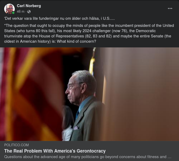 Amerikanska Hälsorelaterade Åldersfunderingar