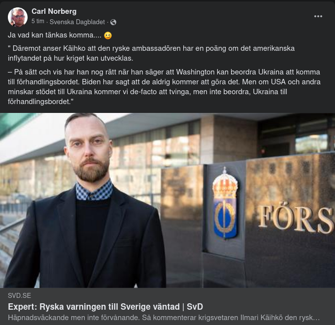 Vad Som Kan Tänkas Komma...