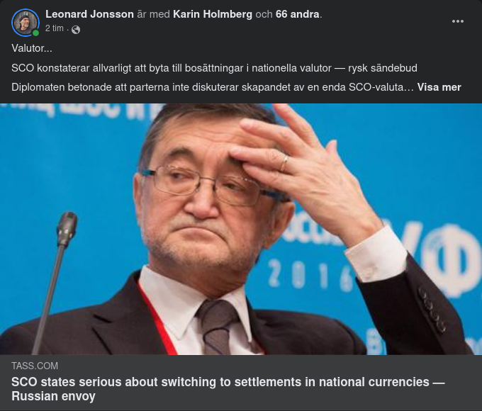 Seriös Valutautbytesavsikt I SCO