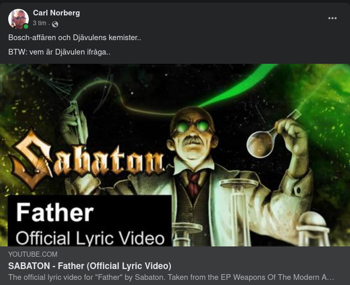 Sabaton & Djävulens Kemister