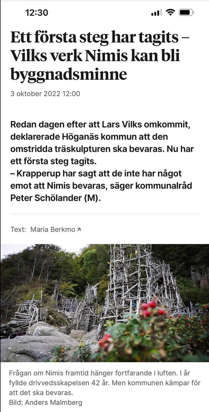Nimis Kan Bli Byggnadsminne