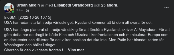 Länge Planerat Världskrig - Utan Djup Stat