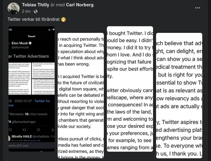 Musk Förklarar Twitterköp