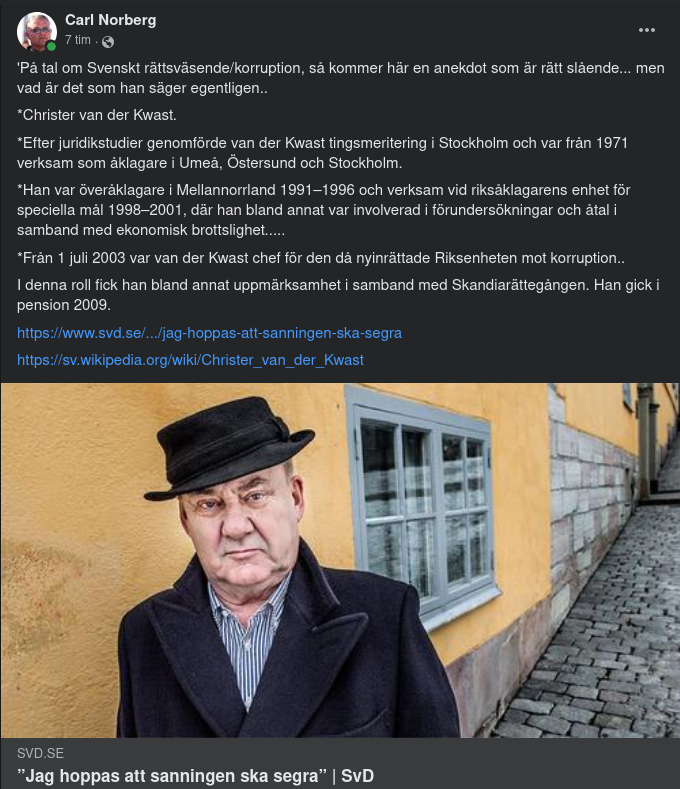 Sanningshoppandes van der Kwast