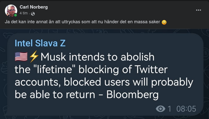 Musk Kör Igång På Sitt Twitter