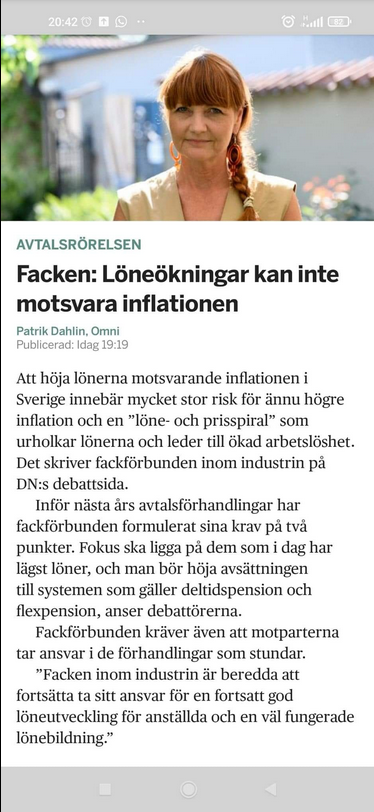 Dumt Värre - Facket & Inflationen