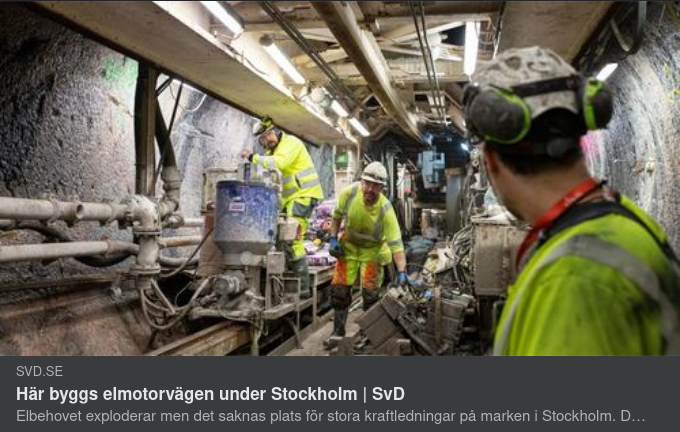 Underjordiska Kraftledningar