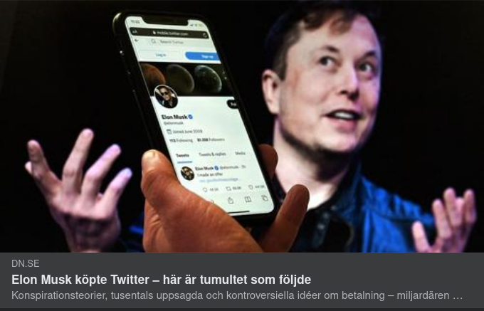 Mera Musktwitter I DN