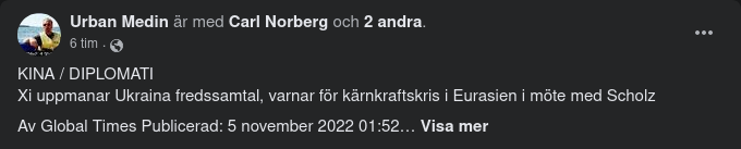 Xi Om Ukraina & Eurasisk Kärnkraftskris