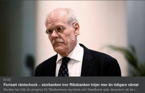 Fortsatt Räntehöjande