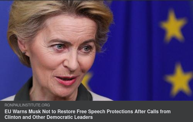 Musk Varnad För Yttrandefrihetsåterställande